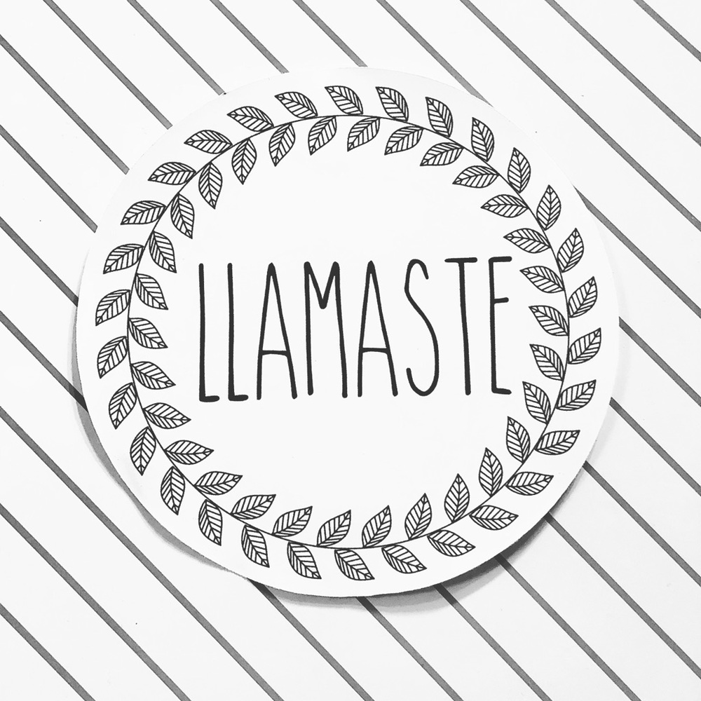 Llamaste Laptop Hydroflask Sticker